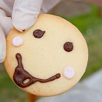こどもcafe顔クッキー
