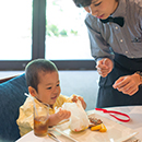 レストランデビューの様子07