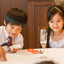 レストランデビューの様子11