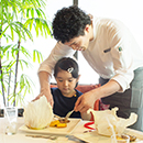 レストランデビューの様子14